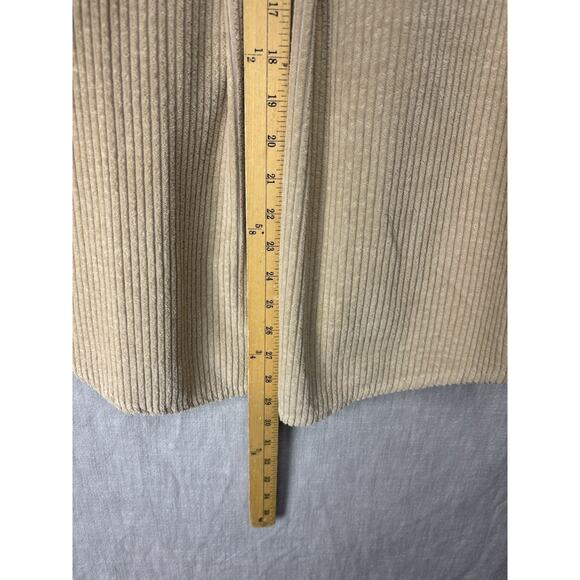 Faherty Corduroy Shirt Jacket Womens S Tan Spruce Peak Outdoor Chore Shacket Top - Picture 7 of 8